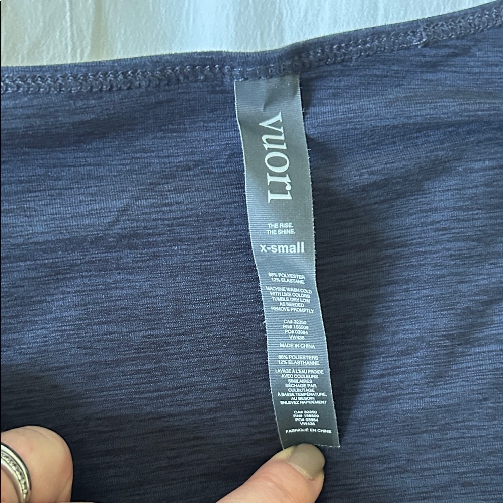 Vuori Navy Jumpsuit size XS - Picture 4 of 6